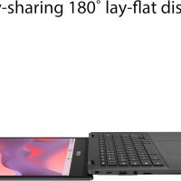 ASUS Chromebook CM14 Laptop, 14" HD Anti-Glare Display (1366x768), MediaTek Kompanio 520, 4GB RAM, 64GB eMMC, ChromeOS, Gray, CM1402CM2A-DS44, Gravity Grey - Image 2
