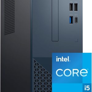 Dell Inspiron 3030s Small Desktop - Intel Core i5-14400 Processor, 16GB DDR5 RAM, 512GB SSD, Intel UHD 730 Graphics, Windows 11 Home, Onsite Migrate Support - Mist Blue
