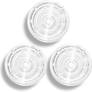Expandible Collapsible Mobile Phone Grip Cell Phone Stand Holder for Smartphones Cellphone Accessory (3 Pack) - Clear