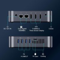 DreamQuest Mini PC Windows 11 Pro Preinstalled, Intel 12th N95 (up to 3.4GHz) Mini Desktop Computer with 32GB RAM 1TB M.2 SSD, USB3.2, BT4.2,WiFi 5,4k HDMI, Gigabit Port for Home Office - Image 3