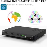 HD Blu-Ray Disc Player for TV with HDMI and AV Cables, 1080P, Built-in PAL NTSC, Coaxial Output, USB Input - Image 6