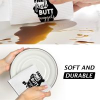 Funny Chicken Kitchen Towels, Reusable Quick Dry Dish Cloth, Absorbent Soft Hand Tea Towels, Decor for Bathroom Kitchen Home Supplies-5 - Image 3