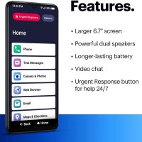 Lively Jitterbug Smart4 Smartphone for Seniors - Cell Phone for Seniors - Not Compatible with Other Wireless Carriers - Must Be Activated with Lively Phone Plan - Image 3