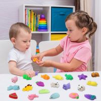 30 Pack Squishy Toys, Kawaii Squishies Party Favors for Kids 4-8 8-12 Treasure Box Toys for Classroom Birthday Xmas Gifts Goodie Bag Mini Animals Mochi Squishy Stress Relief Sensory Toys Random - Image 6