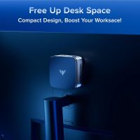KAMRUI Essenx E1 Mini PC, W-11 Pro 12th N97 Mini Computers(Beat N150, up to 3.6GHz), Mini Desktop Computers 16GB RAM 512GB SSD,Desktop PC Support 4K HDMI+DP,Mini PC with Dual WiFi,Business Home Office - Image 6