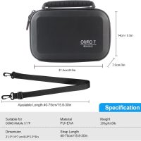 Skyreat Osmo Mobile 7P Case,PU Leather Portable Storage OM 7P Case Shoulder Bag for DJI OM 7 /7P Smartphone Gimbal Stabilizer Accessories - Image 3