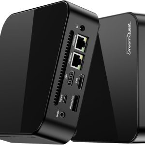 DreamQuest Mini PC N150 (up to 3.6GHz) 16GB DDR4 RAM 512GB PCIe M.2 SSD Mini Desktop Computer 4K UHD/WiFi 5/USB3.1/BT5.0/Micro PC for Home & Business