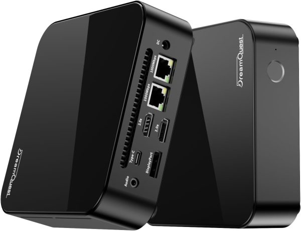 DreamQuest Mini PC N150 (up to 3.6GHz) 16GB DDR4 RAM 512GB PCIe M.2 SSD Mini Desktop Computer 4K UHD/WiFi 5/USB3.1/BT5.0/Micro PC for Home & Business