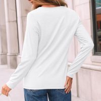AUTOMET Long Sleeve Shirts for Women Pleated Dressy Casual Business Blouses Trendy Fashion Tunic Basic Tops - Image 4