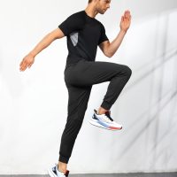 Mens Sweatpants Athletic Pants Workout Track Pants Traning Pants with Zipper Pockets Joggers for Men Gym, Running - Image 3
