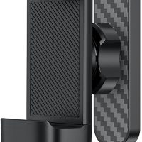 Gym Magnetic Phone Holder, 360 Degree Adjustable Portable Gym Magnetic Phone Holder with Dual-Sided N52 Super Magnets, Compatible with 4-6" Smartphones, Alloy Base and Joint (Black) - Image 8