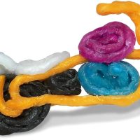 Wikki Stix for Doodlers - Kid's Travel Essential: Portable Creativity On-The-Go! Pack of 24 Wikki Stix in Neon and Primary Colors. Made in USA ! 3 & Up. - Image 5