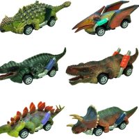 DINOBROS Dinosaur Toy Pull Back Cars,6 Pack Dino Toys for 3 Year Old Boys Girls and Toddlers,Boy Toys Age 3,4,5 and Up,Pull Back Toy Cars,Dinosaur Games with T-Rex - Image 9