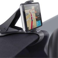 Car Phone Mount - Universal HUD Design Smart Phone Holder 6.5 Inch Universal Clip On Car HUD GPS Dashboard Mount Cell Phone Holder Non-Slip Durable Stand for Safe Driving - Image 2