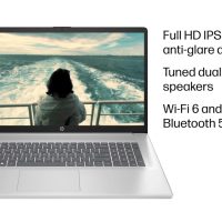 HP 17 Laptop (17.3" FHD Anti-Glare, 64GB RAM, 2TB SSD, AMD Ryzen 5 7430U (> Intel i5-1334U)), Webcam, Long Battery Life, Fast Charge, Numeric Pad, HDMI, Win 11 Pro w/AI Copilot, Business & Student - Image 4