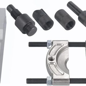 OTC 1881 Pusher, Spreader, and V-Block Accessory Set for 25-Ton Shop Presses