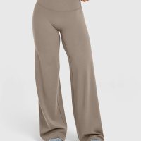OQQ Yoga Pants Women High Waist Stretch Casual Soft Straight Leg Bottoms - Image 2