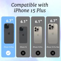 for iPhone 15 Case, Coastal Romantic Y2K Design with Military-Grade Drop Protection, Romantic Ocean Theme Ocean Theme TPU Cover with 1.5mm Camera Protection for Women Girls - Image 6