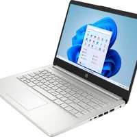 HP 14" Laptop Stream Ultral Light for Students and Business, Quad-core Intel Celeron Processor, 16GB RAM, 256GB Storage (128GB eMMC+128GB Ghost Manta SD Card), 1 Year Office 365, HDMI, Win 11 - Image 3