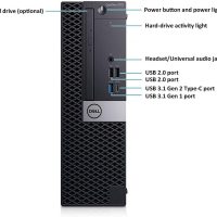 Dell OptiPlex 7070 SFF Desktop Computer PC, Intel 8 Core i7-9700 3.0GHz up to 4.70GHz,32GB DDR4 Ram New 1TB NVMe M.2 SSD,AX210 Built-in WiFi 6E,Windows 11 Pro, Wireless Keyboard & Mouse (Renewed) - Image 2