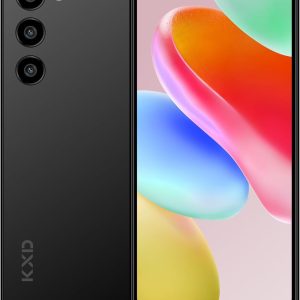 KXD A09 Unlocked Android Phones, Android 12 Smartphones, 6.56" HD+, 4000mAh 10W Fast, Octa-Core 8GB+128GB/SD 256GB Smart Phone, 13MP+8MP, Face ID Unlock Phone, 4G Dual SIM Phone (Deep Black)