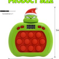 Quick Push Bubble Game,POP Toy Fast Push Game,Quick Push Pop Fidget Toys for Kids 3-12 Years Old,6 Game Mode Upgrades,Handheld Puzzle Games for Halloween and Christmas,Sensory Toys (Unicorn) - Image 6