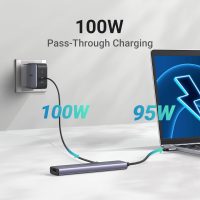 UGREEN Revodok 105 USB C Hub 5 in 1 Multiport Adapter 4K HDMI, 100W Power Delivery, 3 USB-A Data Ports, USB C Dongle for MacBook Pro/Air, iPad Pro, iMac, iPhone 15 Pro/Pro Max, XPS, Thinkpad - Image 3