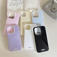 Compatible with iPhone 13/iPhone 14 Case with Cute Fashion Polka Dot Aesthetics Design Simple Case for Soft TPU Slim Protection Case for iPhone 13/14-White - Image 7
