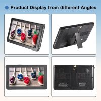 10 inch Portable TV ATSC Digital Television 16:9 TFT LED 1080P HDMI Video Player with USB/TF Card Slot Built in Rechargeable Battery for Home Car Outdoor Travel (01) - Image 7