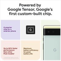 Google Pixel 6 – 5G Android Phone - Unlocked Smartphone with Wide and Ultrawide Lens - 256GB - Stormy Black - Image 2