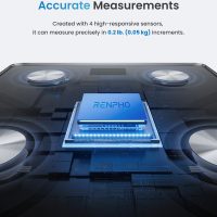 RENPHO Smart Scale for Body Weight, Digital Bathroom Scale BMI Weighing Bluetooth Body Fat Scale, Body Composition Monitor Health Analyzer with Smartphone App, 400 lbs - Elis 1 - Image 2