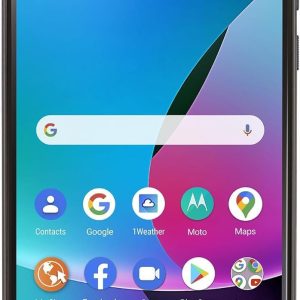 Tracfone Moto G Play (2023) [Activation Promotion], 32GB, Blue, Includes 1500Min/1500Txt/1500MB, 365 Days Service Plan - Prepaid Smartphone