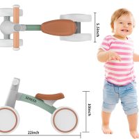 SEREED Baby Balance Bike for 1 Year Old Boys Girls 12-24 Month Toddler Balance Bike, 4 Wheels Toddler First Bike, First Birthday Gifts - Image 2
