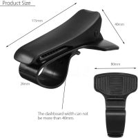 Car Phone Mount - Universal HUD Design Smart Phone Holder 6.5 Inch Universal Clip On Car HUD GPS Dashboard Mount Cell Phone Holder Non-Slip Durable Stand for Safe Driving - Image 5