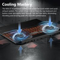acer Nitro V Gaming Laptop | AMD Ryzen 7 8845HS Octa-Core AI Capable Processor | NVIDIA GeForce RTX 4060 GPU | 16" WUXGA IPS 165Hz Display | 16GB DDR5 | 1TB Gen 4 SSD | Wi-Fi 6E | ANV16-41-R5J0 - Image 8