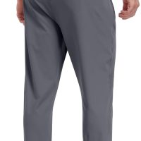 3 Pack Mens Athletic Sweatpants with Zipper Pockets,Workout Gym Joggers Pants for Men Running Jogging Pants - Image 4