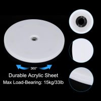 Generic 7 Inch Heavy Rotating Swivel Stand, 360 Rotation Lazy Susan Turntable with Steel Ball Bearings, White - Image 3