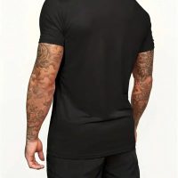 WDIRARA Men's 2 Piece Short Sets Graphic Print Short Sleeve T Shirts and Drawstring Shorts Clothing Set - Image 2