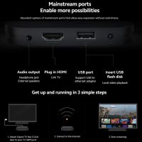 Xiaomi TV Box S 2nd Gen - 4K Ultra HD Streaming Media Player, Google TV Box with 2GB RAM 8GB ROM, 2.4G/5G Dual WiFi, Bluetooth 5.2 & Dolby Audio and DTS-HD, Dolby Vision, HDR10+ - Image 9