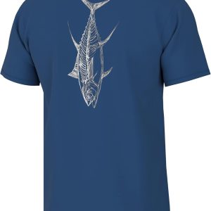 HUK Men's Fishing Graphic Tee, Performance Short Sleeve, Quick-Dry