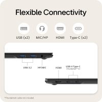 LG gram 16-inch Thin and Lightweight Laptop Computer, Copilot+ PC, Intel Evo Edition Powered by Intel Core Ultra9 288V Processor, Windows 11 Home, 32GB RAM, 2TB SSD - Obsidian Black - Image 13