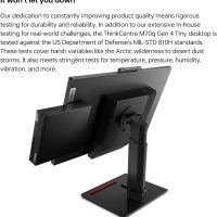 Lenovo ThinkCentre M70q Gen 4 MFF Tiny 1L Mini PC Business Desktop Computer, 13th Gen Intel 16-Core i7-13700T up to 4.9GHz, 32GB DDR4 RAM, 1TB PCIe SSD, WiFi 6, RJ45, HDMI, Windows 11 Pro Vent-HEA - Image 5