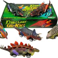 DINOBROS Dinosaur Toy Pull Back Cars,6 Pack Dino Toys for 3 Year Old Boys Girls and Toddlers,Boy Toys Age 3,4,5 and Up,Pull Back Toy Cars,Dinosaur Games with T-Rex - Image 6