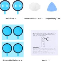 PULUZ Lens Guard PC Protective Lens Cover Case for Ricoh Theta SC2 / S/V Spherical Cameras Accessories Case Sticky Lens Protector - Image 7