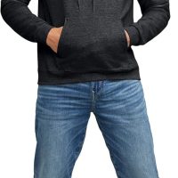 Hanes EcoSmart Hoodie, Midweight Fleece, Pullover Hooded Sweatshirt for Men - Image 7