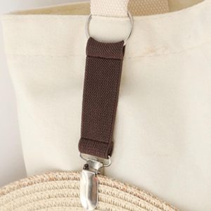 Travel Hat Hook 1-Pack (Brown) - Portable Cap Holder for Outdoor Trips