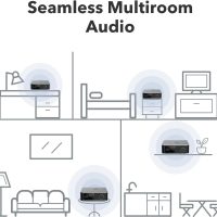 WiiM Ultra Music Streamer & Digital Preamp | 3.5" Touchscreen, Compatible with Google Cast & Alexa, Stream Spotify, Amazon Music, Tidal & More | HDMI ARC, Phono Input & Headphone Output | Space Gray - Image 7