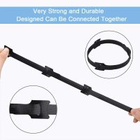 60 PCS 6 Inches Reusable Cable Ties, Adjustable Cord Straps Wire Organizer Cord Wrap and Hook Loop Cable Management - Image 6