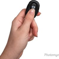 Photomyne Wireless Camera Shutter Clicker | Camera Shutter Remote Control for iPhone & Android Smartphones | Wireless Remote Control Selfie Button - Includes Wrist Strap (1 Pack) - Image 6
