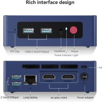 Beelink Mini S12 Pro Mini PC, Intel 12th Gen N100 (4C/4T, up to 3.4GHz), 16GB DDR4, 500GB SSD, Desktop Computer Support Dual HDMI 4K@60Hz, WiFi 6, BT5.2, NAS, Low Power - Image 5